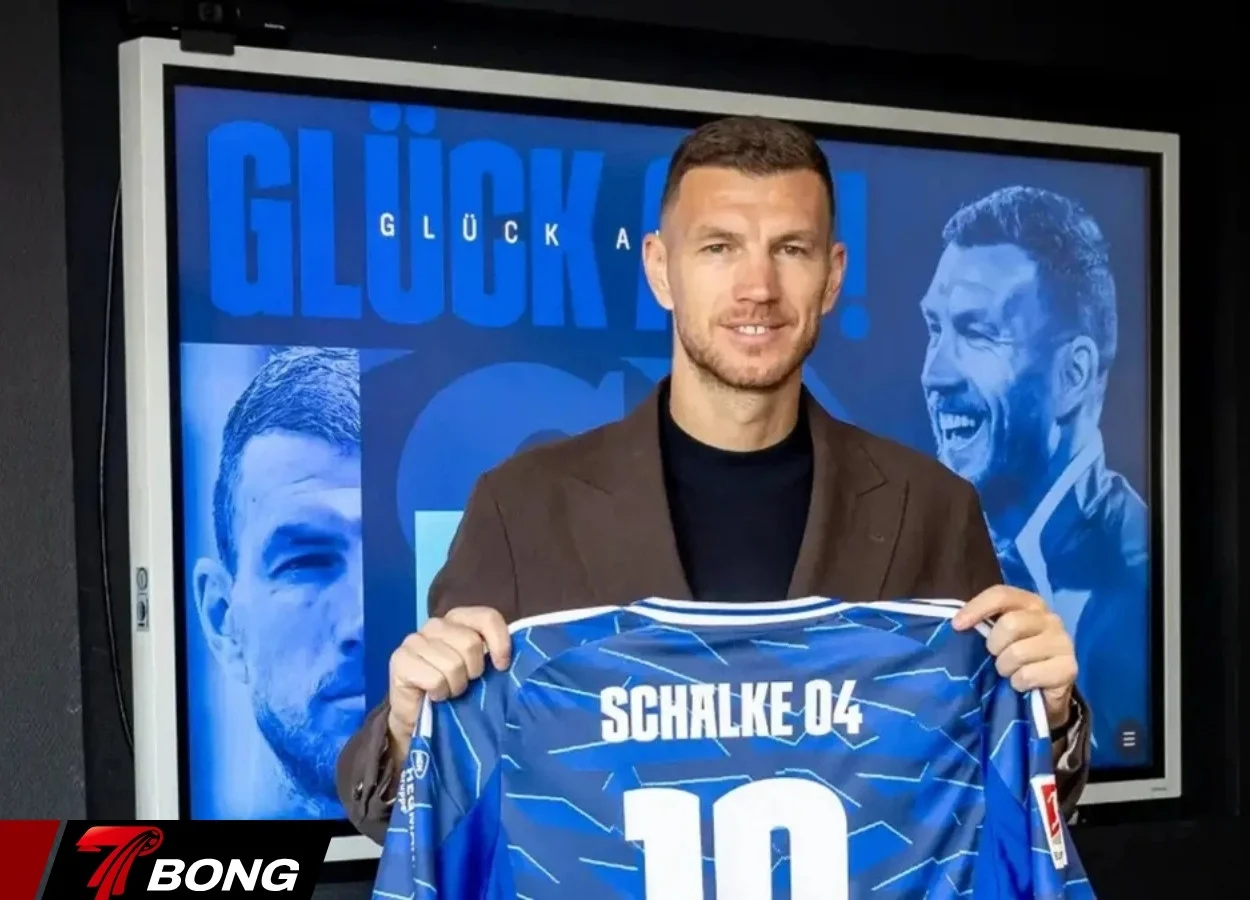Schalke ký Dzeko dưới dạng chuyển nhượng tự do