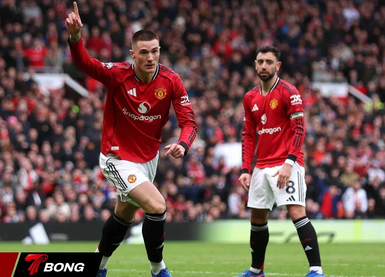 Sesko ăn mừng bàn thắng ấn định tỷ số