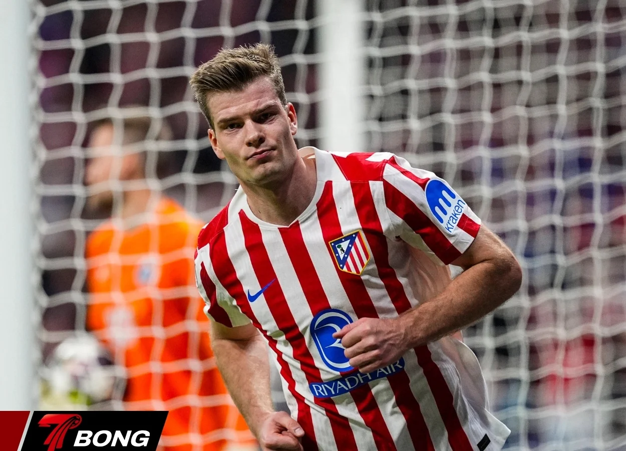 Sorloth hoàn tất cú hat-trick cho Atletico