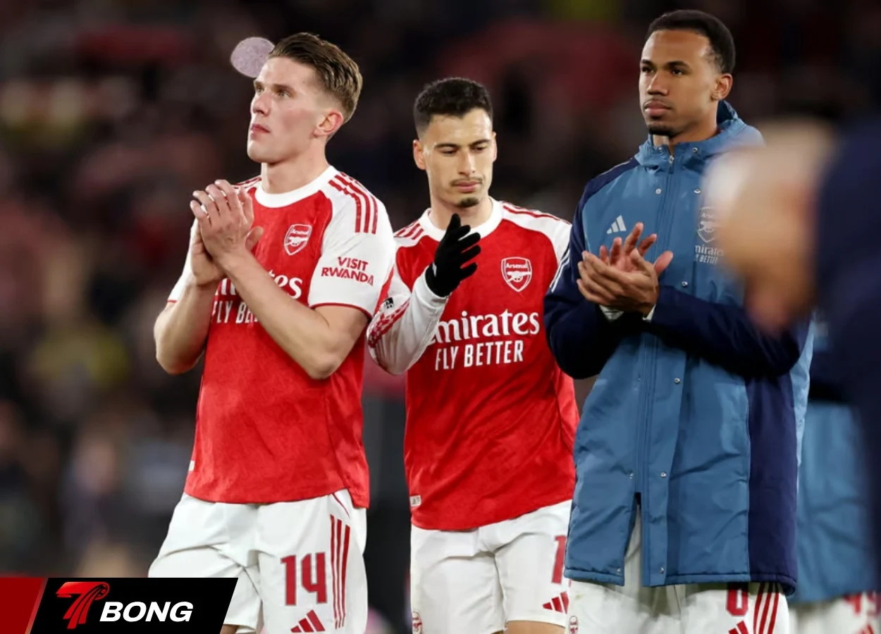 Arsenal chính thức tan mộng ăn ba mùa 2025/26 sau thất bại trước Southampton