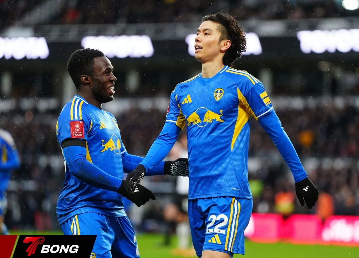 Tanaka ghi bàn mở tỷ số cho Leeds United