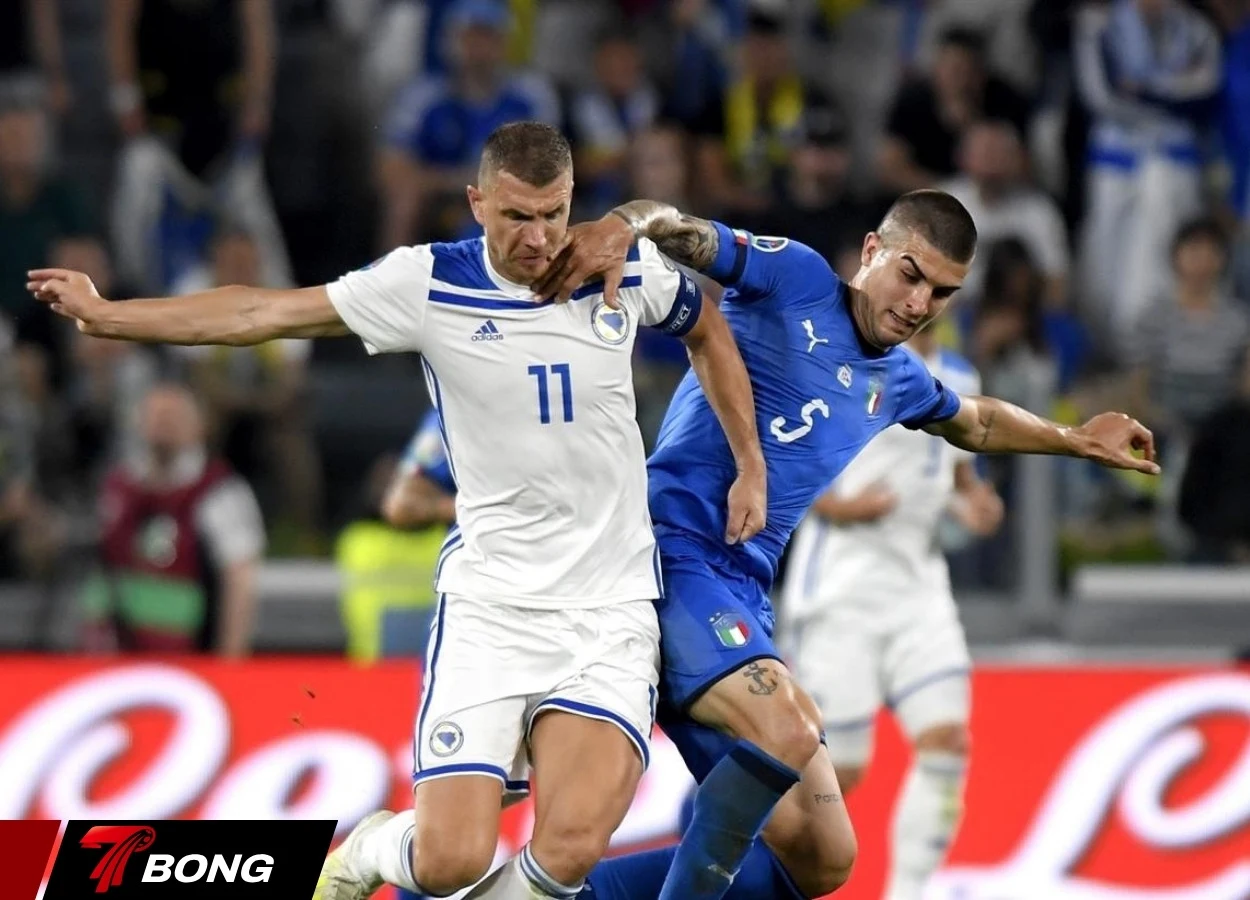 Trận đấu căng thẳng giữa Italy và Bosnia