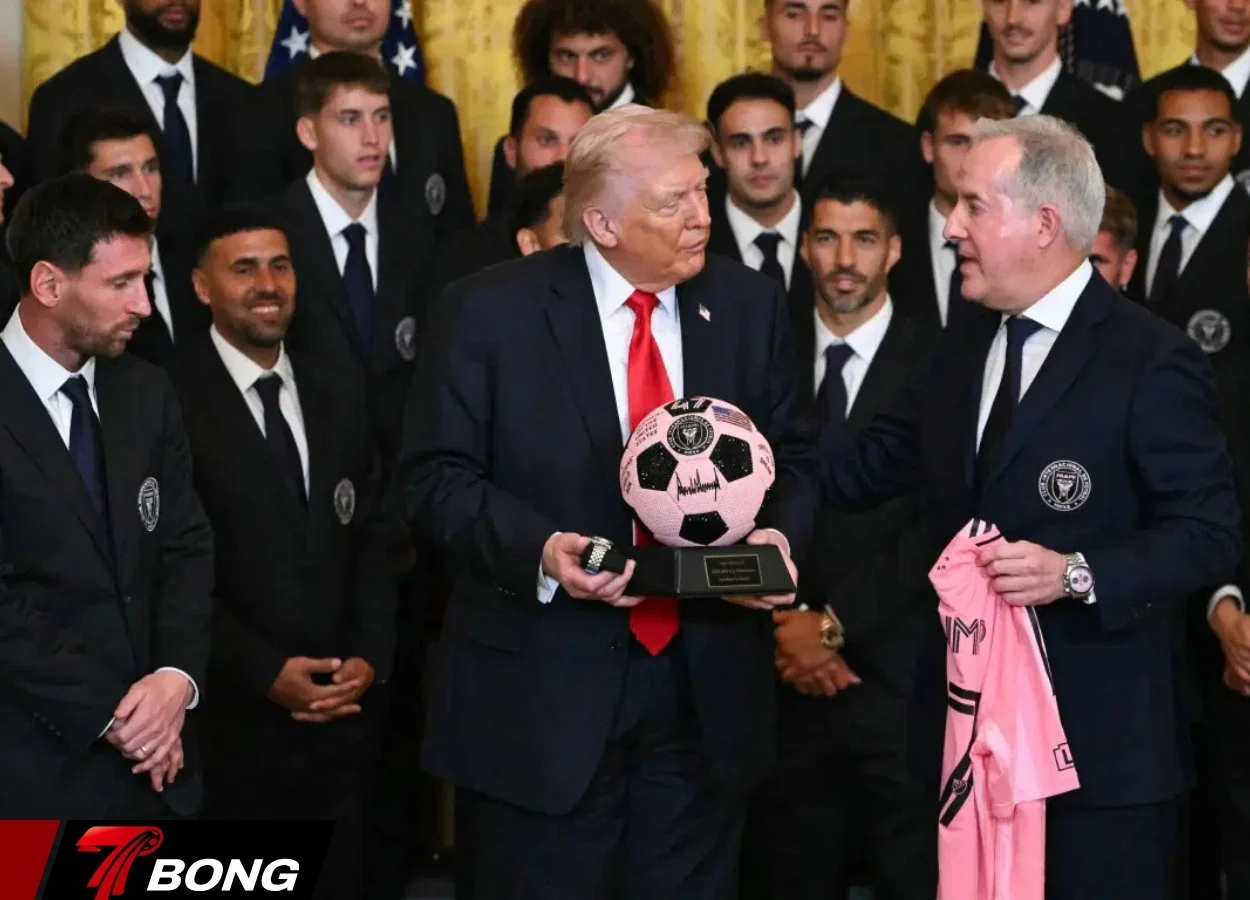 Trump so sánh Messi và huyền thoại Pele