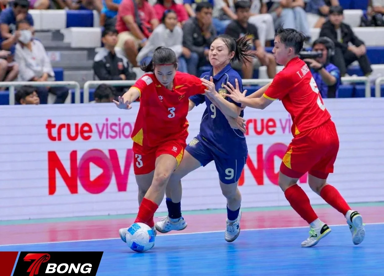 Tuyển futsal nữ Việt Nam thua Thái Lan