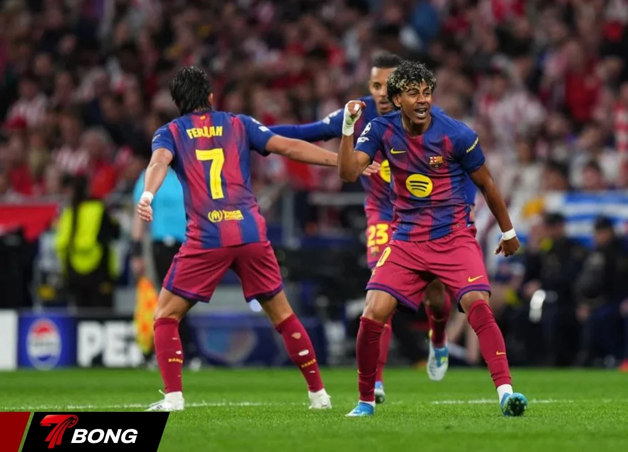 Yamal ghi bàn mở tỷ số cho Barca