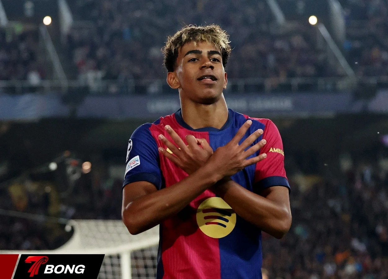 Yamal góp công giúp Barcelona giành cú ăn ba
