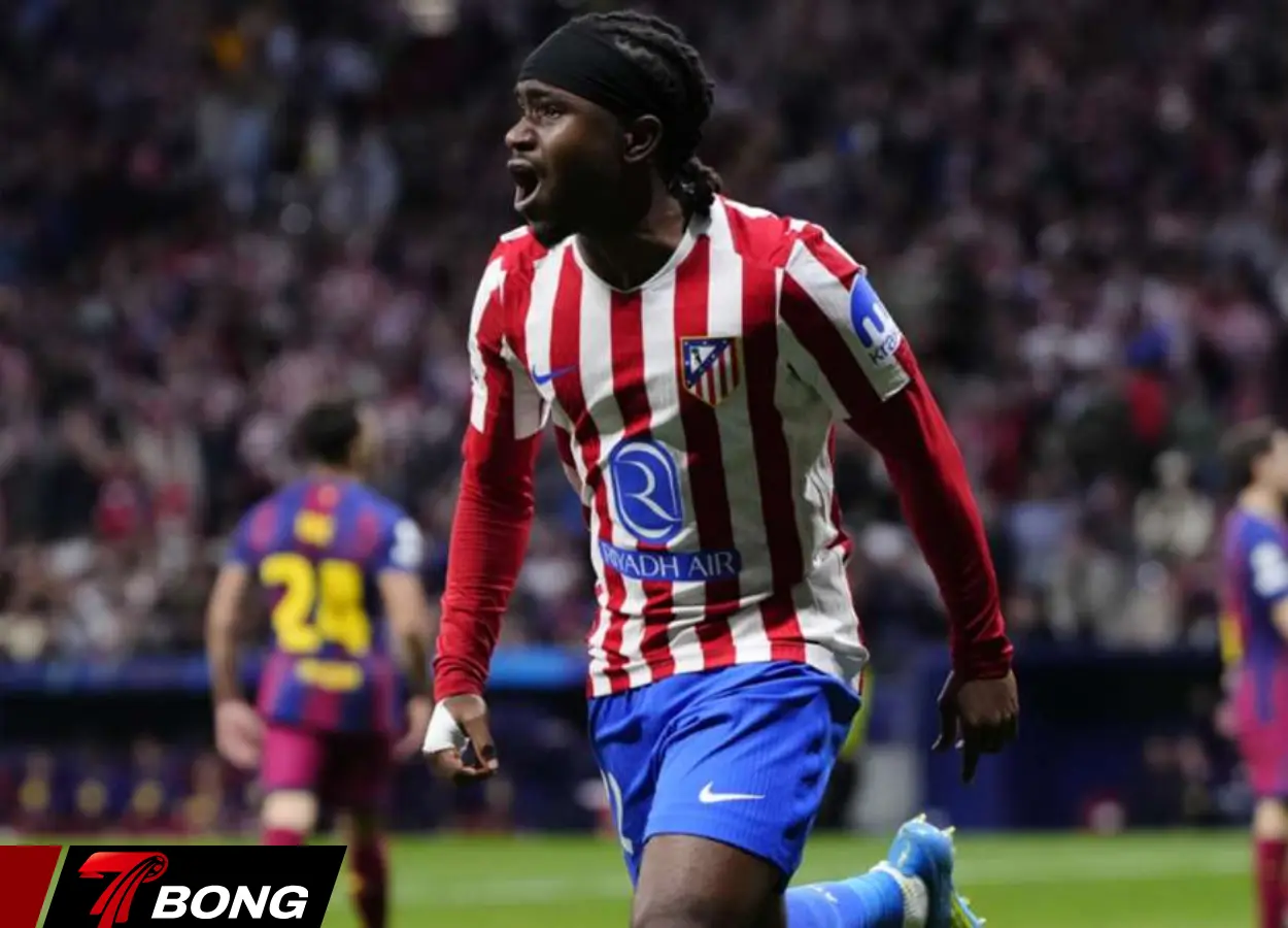 Ademola Lookman ghi bàn thắng quý giá, giúp Atletico tiếp tục con đường chinh phục Champions League