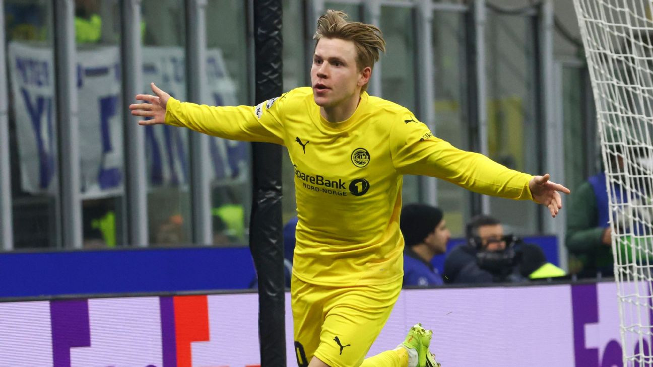 Bodo/Glimt dành thắng lợi trước Inter Milan