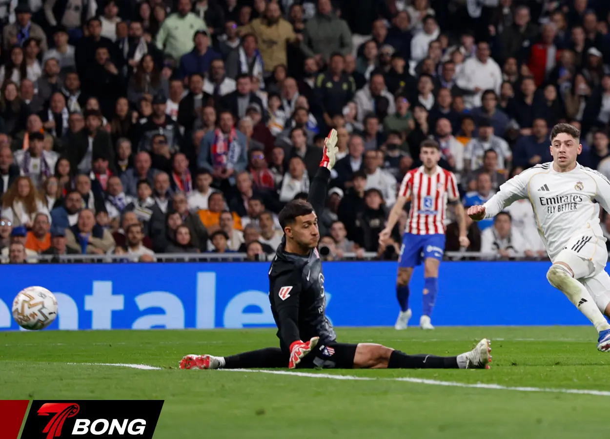 Federico Valverde khai thông bế tắc cho trận đấu