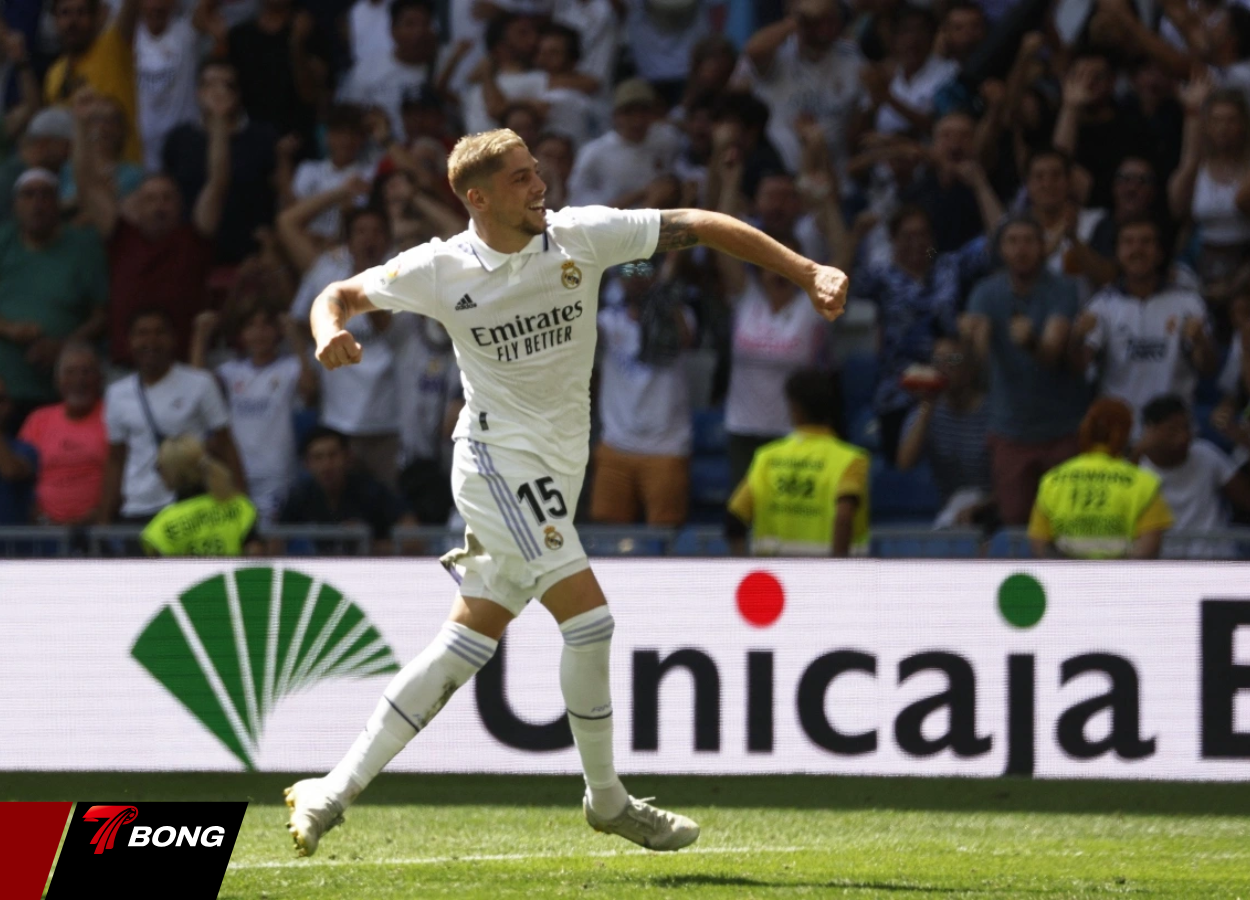Federico Valverde tỏa sáng