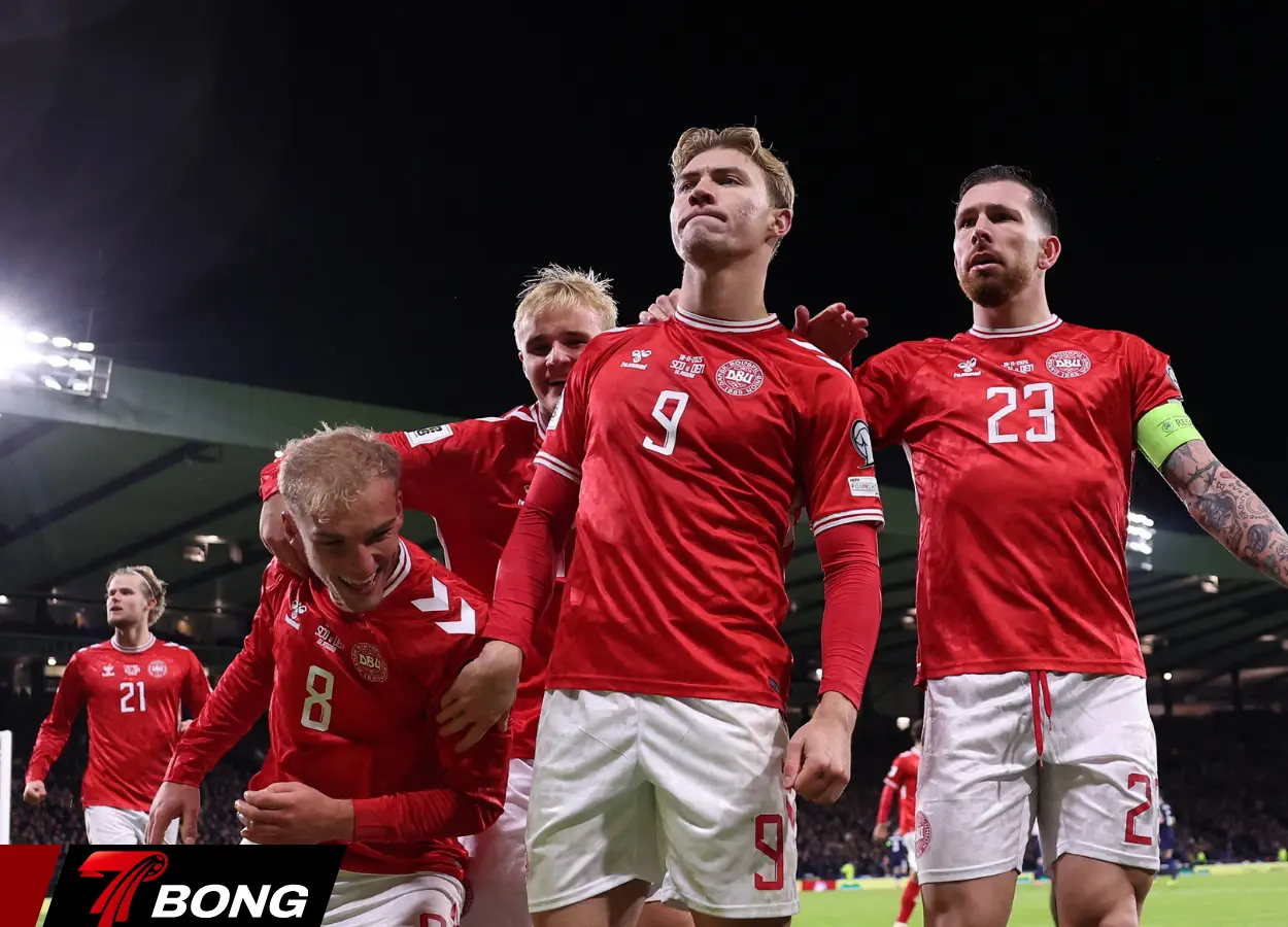 Hojlund sẽ là điểm tựa cho Đan Mạch