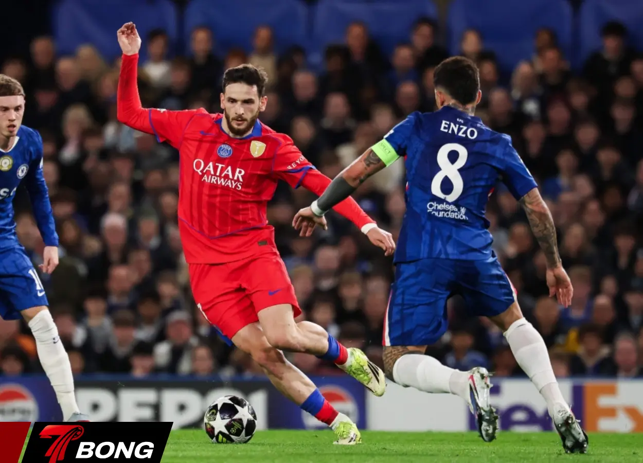 Khvicha Kvaratskhelia ghi bàn mở tỷ số cho PSG