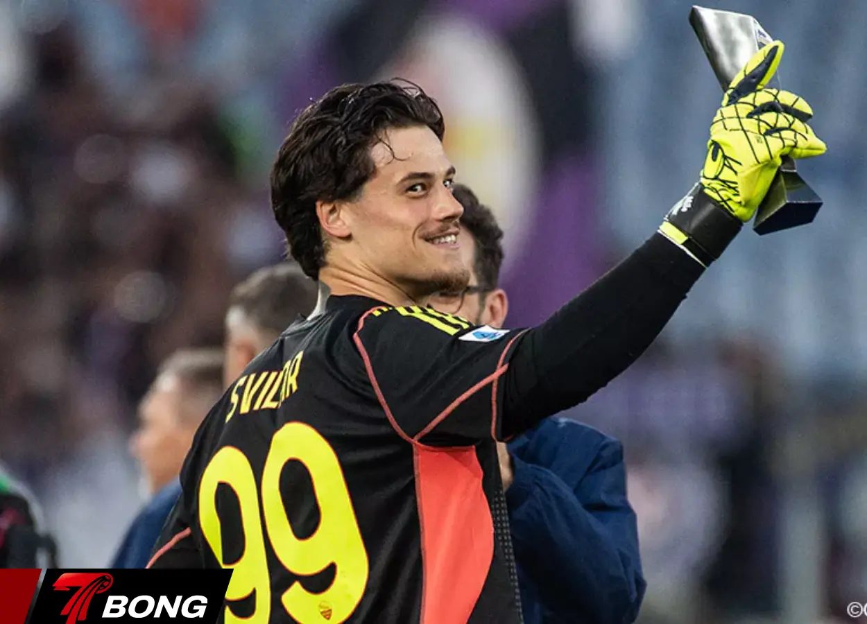 Mile Svilar giữ vững khung gỗ, Pisa không tìm được lời giải