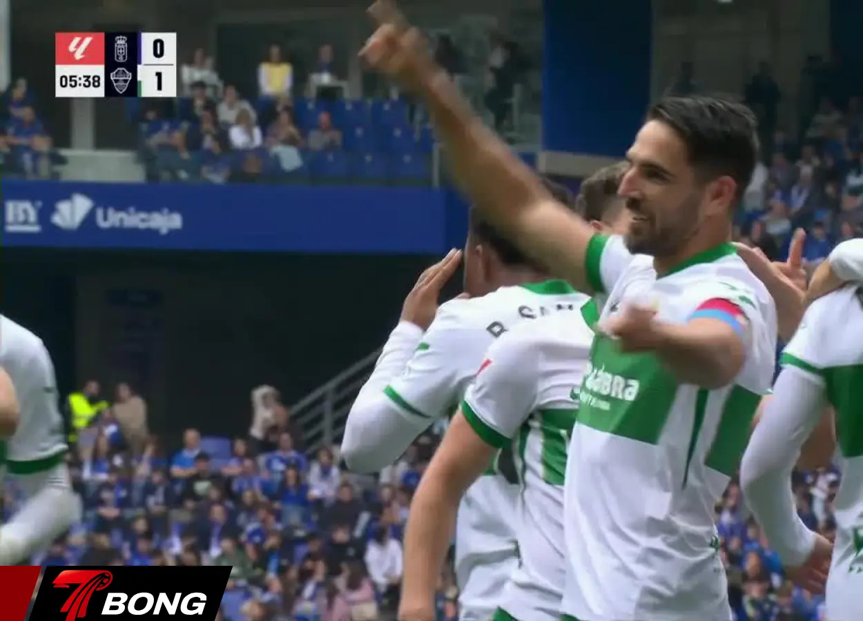 Pedro Bigas mở tỷ số cho Elche