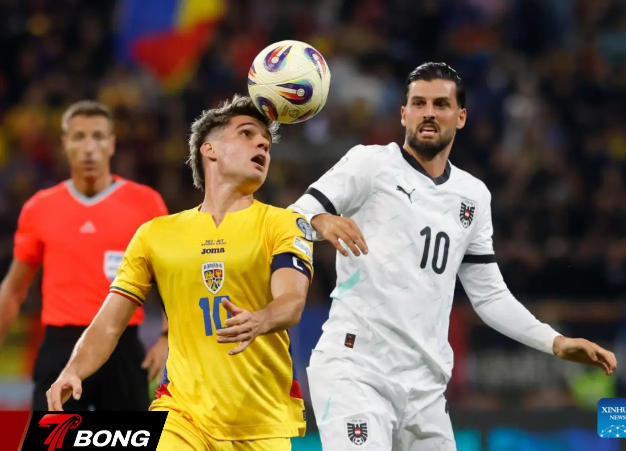 Romania xếp thứ 3 bảng H với 13 điểm