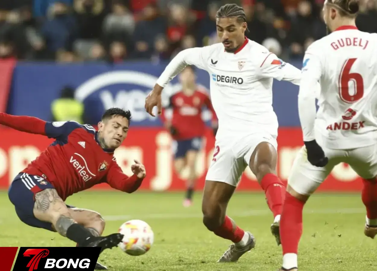 Sevilla dù chơi lấn lướt trong hiệp 1 nhưng Osasuna mới là đội định đoạt trận đấu
