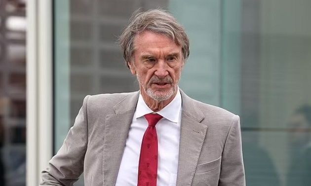 Sir Jim Ratcliffe thất vọng