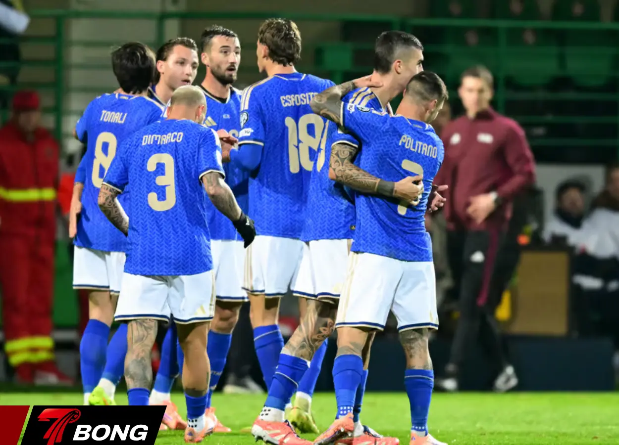 Sức mạnh bùng nổ của đội tuyển Italy