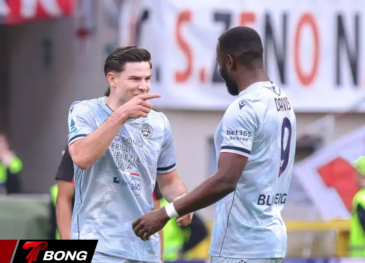 Udinese đang thăng hoa nhờ Jurgen Ekkelenkamp