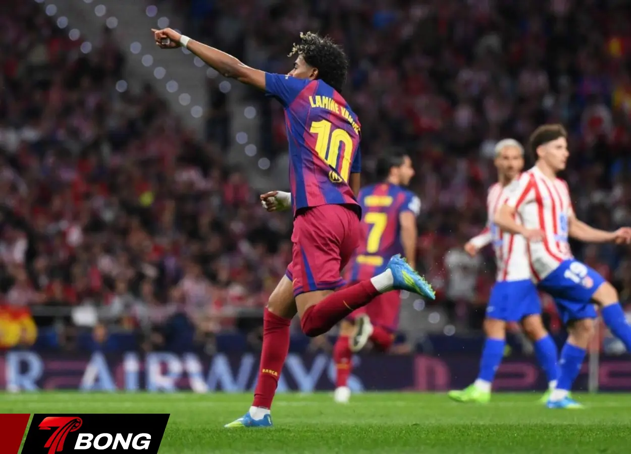 Yamine Lamal mở tỷ số sớm cho Barca