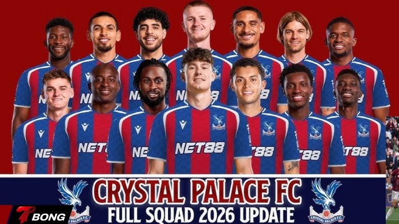 Đội hình mùa giải hiện tại của Crystal Palace