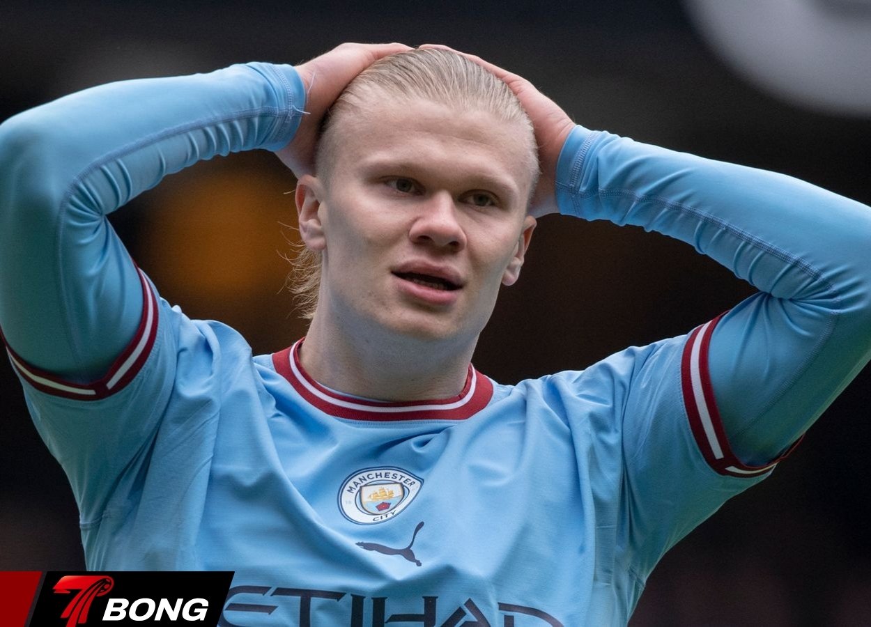 Man City bất ổn, hy vọng vô địch mong manh khi Haaland sa sút phong độ thê thảm.