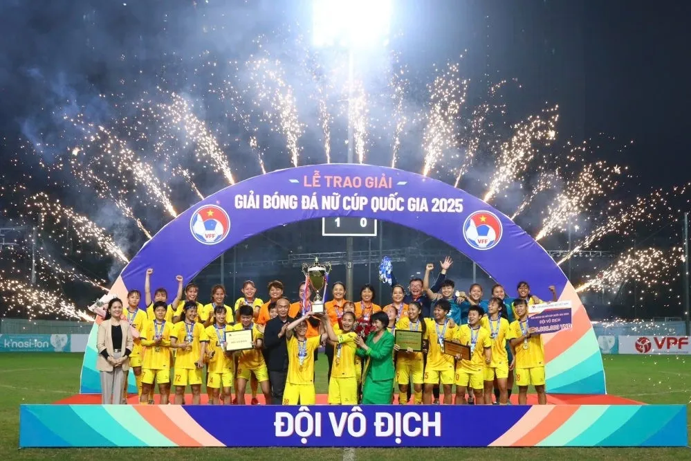 Huỳnh Như giúp TP HCM vô địch Cup Quốc gia