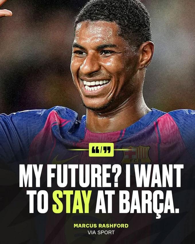 Rashford tiết lộ nguyên nhân giúp anh tỏa sáng ở Barcelona