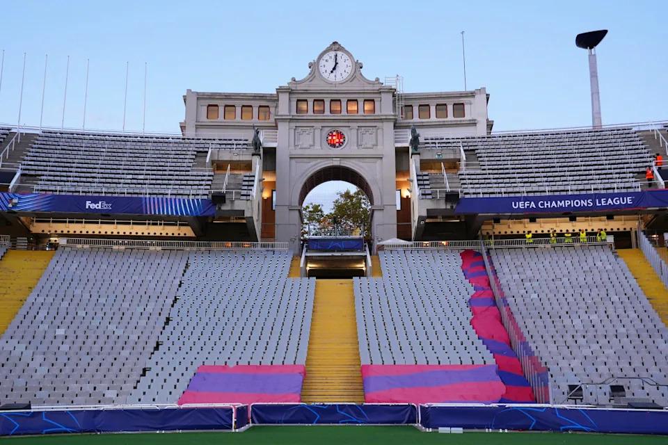 Báo cáo: Trận Barcelona vs PSG nhiều khả năng sẽ diễn ra tại Montjuic thay vì Spotify Camp Nou