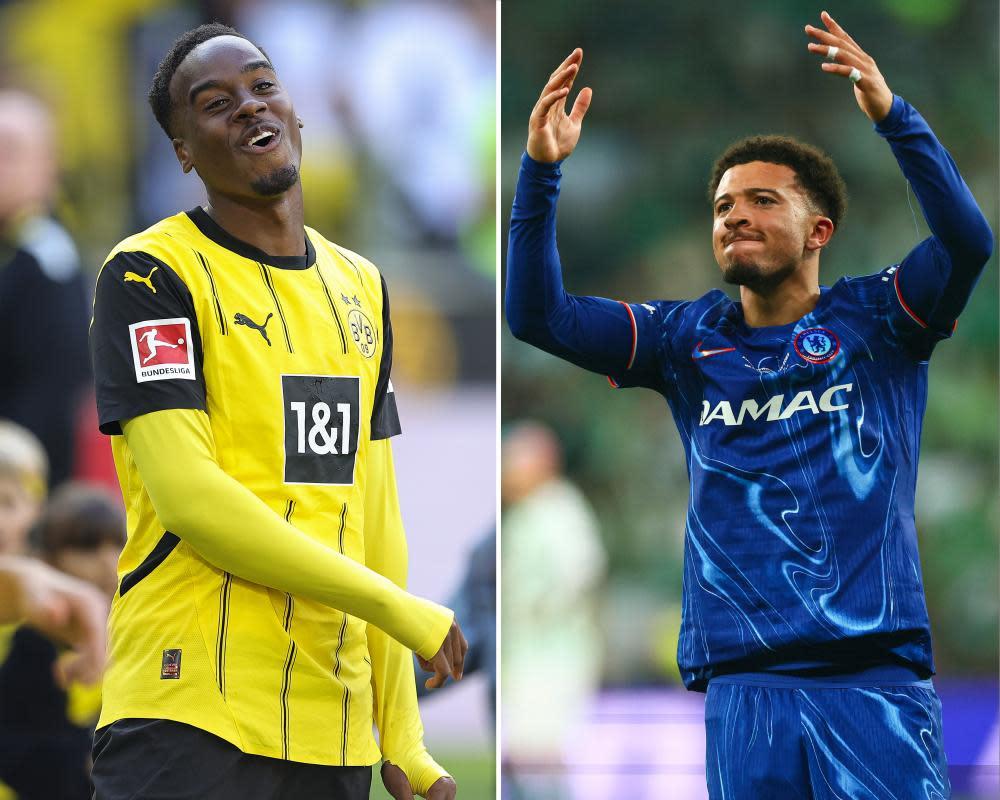 Chelsea ưu tiên chiêu mộ Jamie Gittens với giá 50 triệu bảng thay vì giữ lại Jadon Sancho