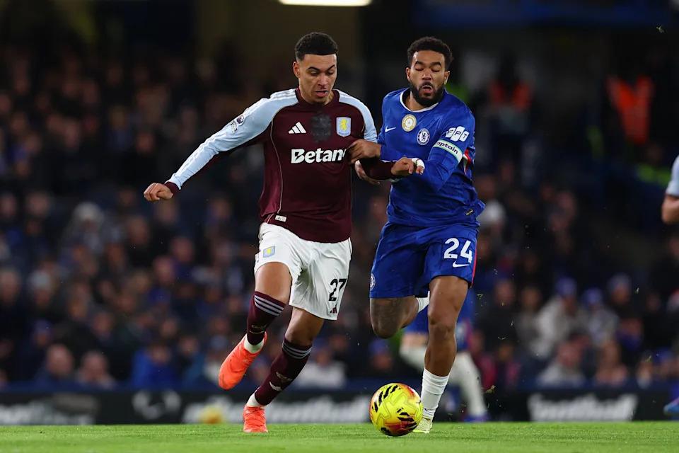 Aston Villa gây chấn động với chiến thắng 2-1 trước Chelsea, củng cố mạnh mẽ cuộc đua vô địch Ngoại hạng Anh