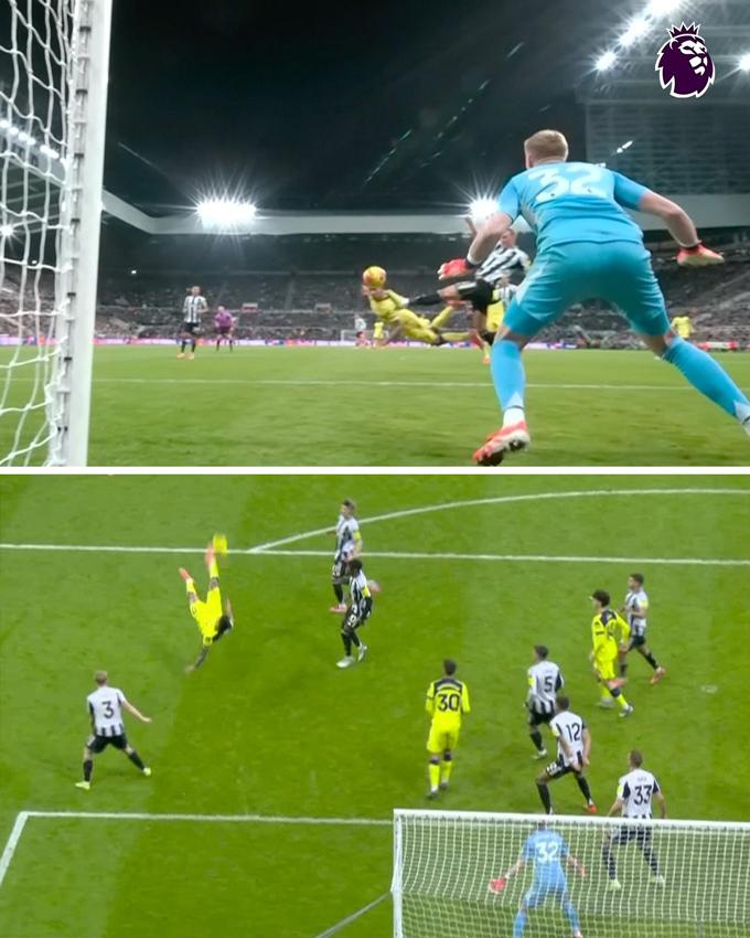 Cristian Romero lập siêu phẩm kỳ lạ: Cú móc vô-lê vừa xấu vừa… đẳng cấp