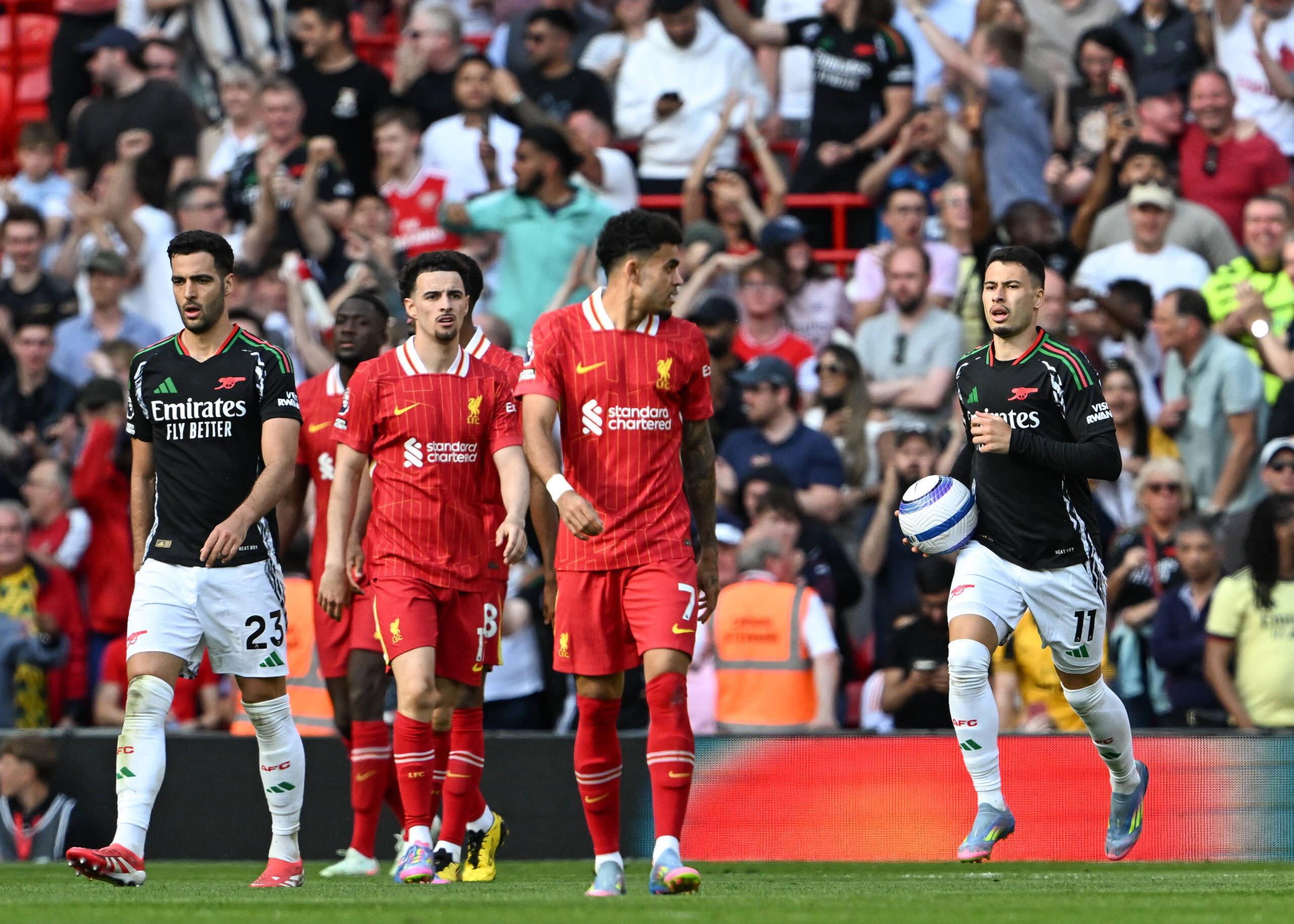 Điểm số cầu thủ: Arsenal phản công ấn tượng giành điểm trước Liverpool
