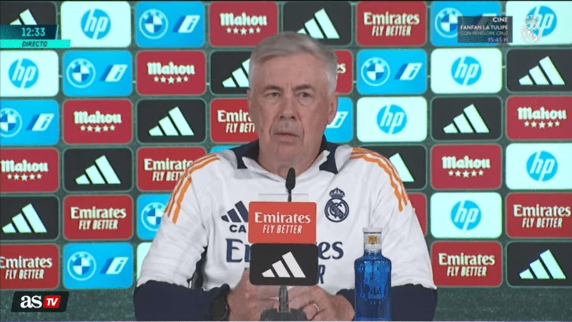‘Nếu các cầu thủ lắng nghe tôi, trận Clásico sẽ diễn ra suôn sẻ’ – HLV Real Madrid Carlo Ancelotti